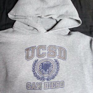 Vintage Russell Athletic University California San Diego Hoodie Sweatshirt